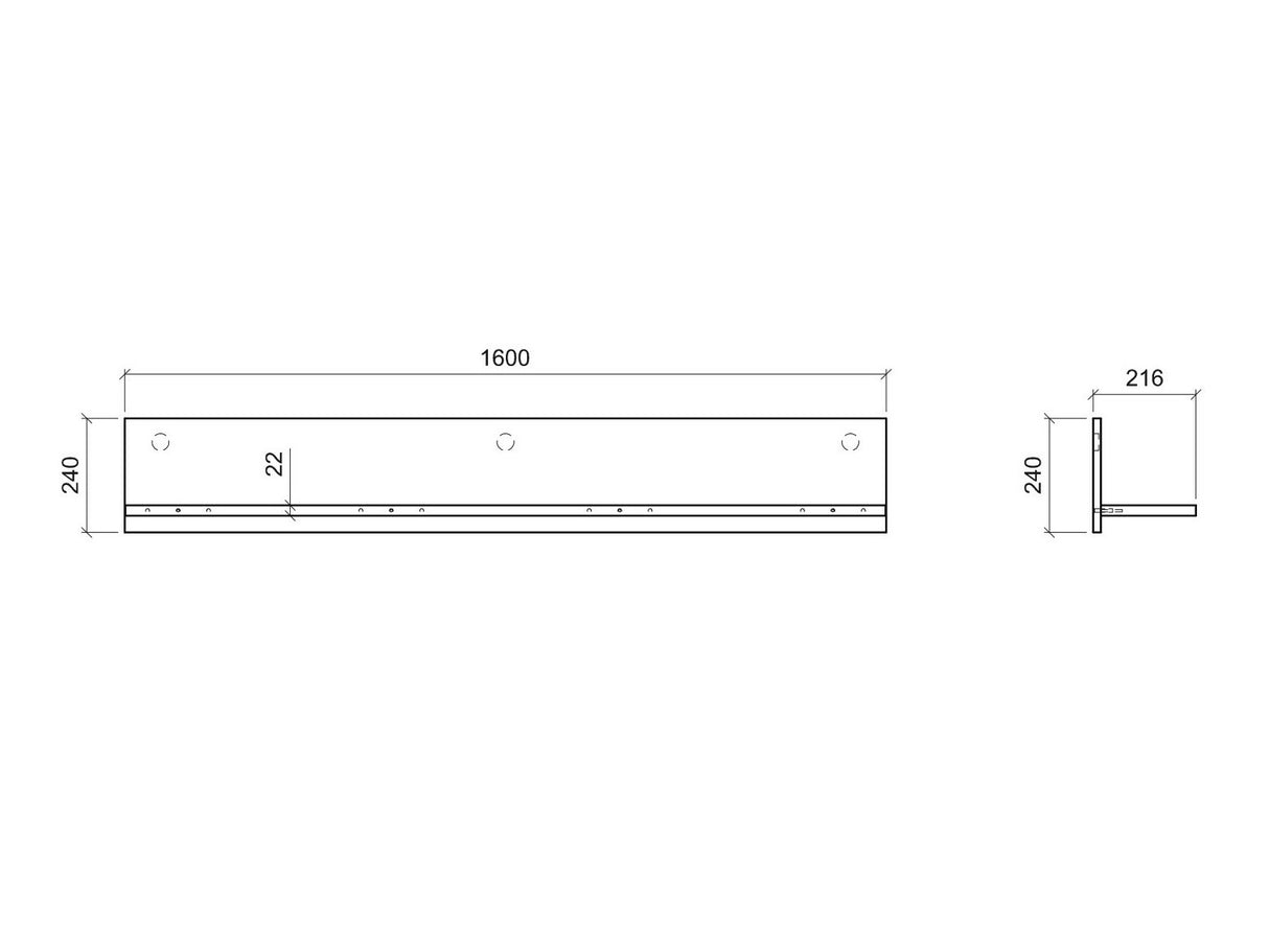 Estantería de pared 634760