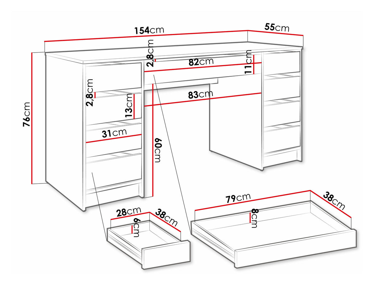 Mesa de oficina 565107