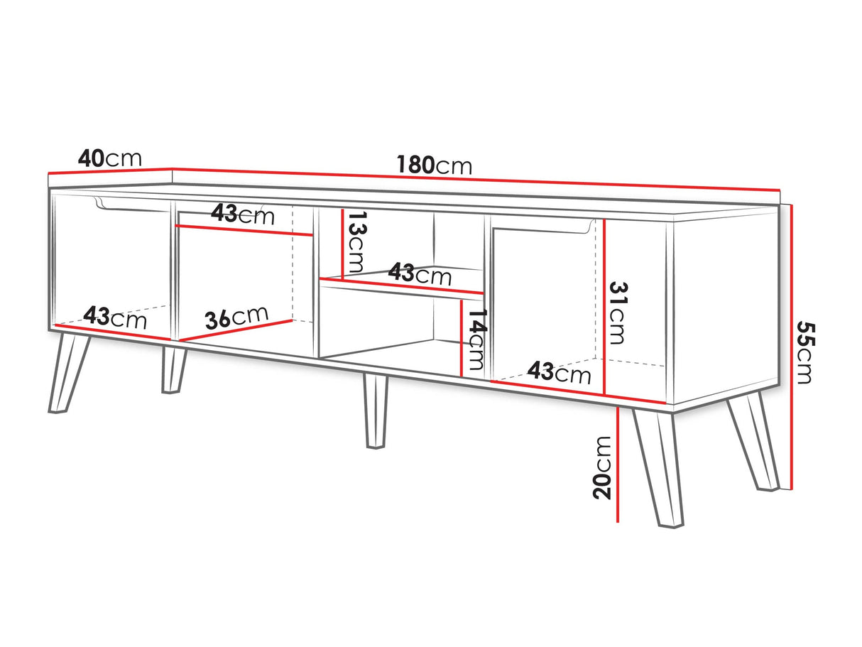 Mueble TV 636328