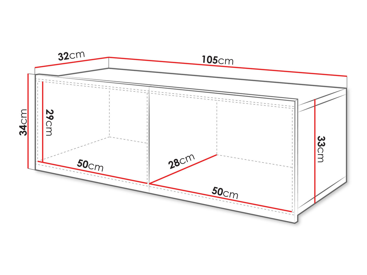 Armario de pared 61413