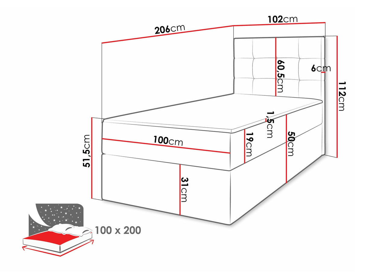 Cama continental 565501