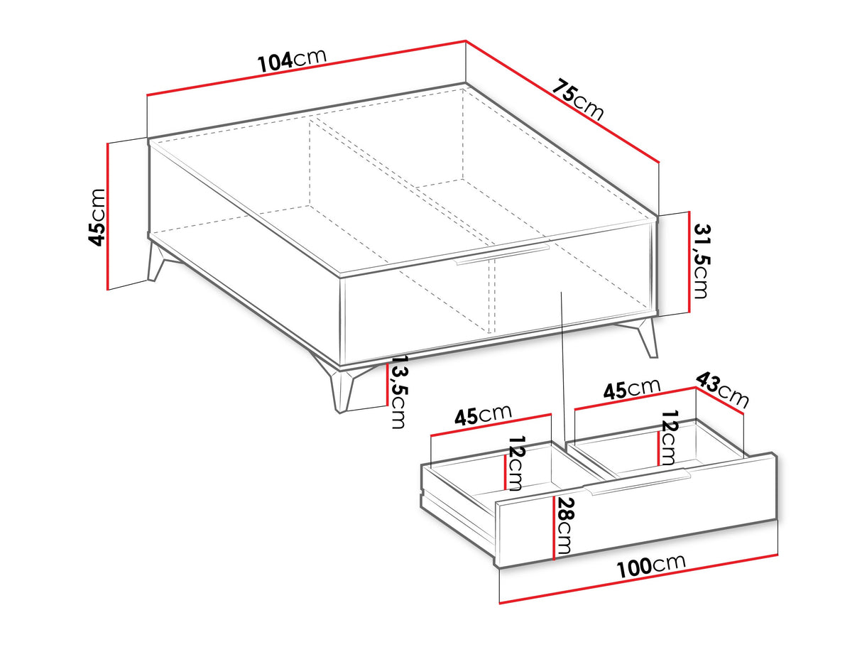 Mesa de centro 639921