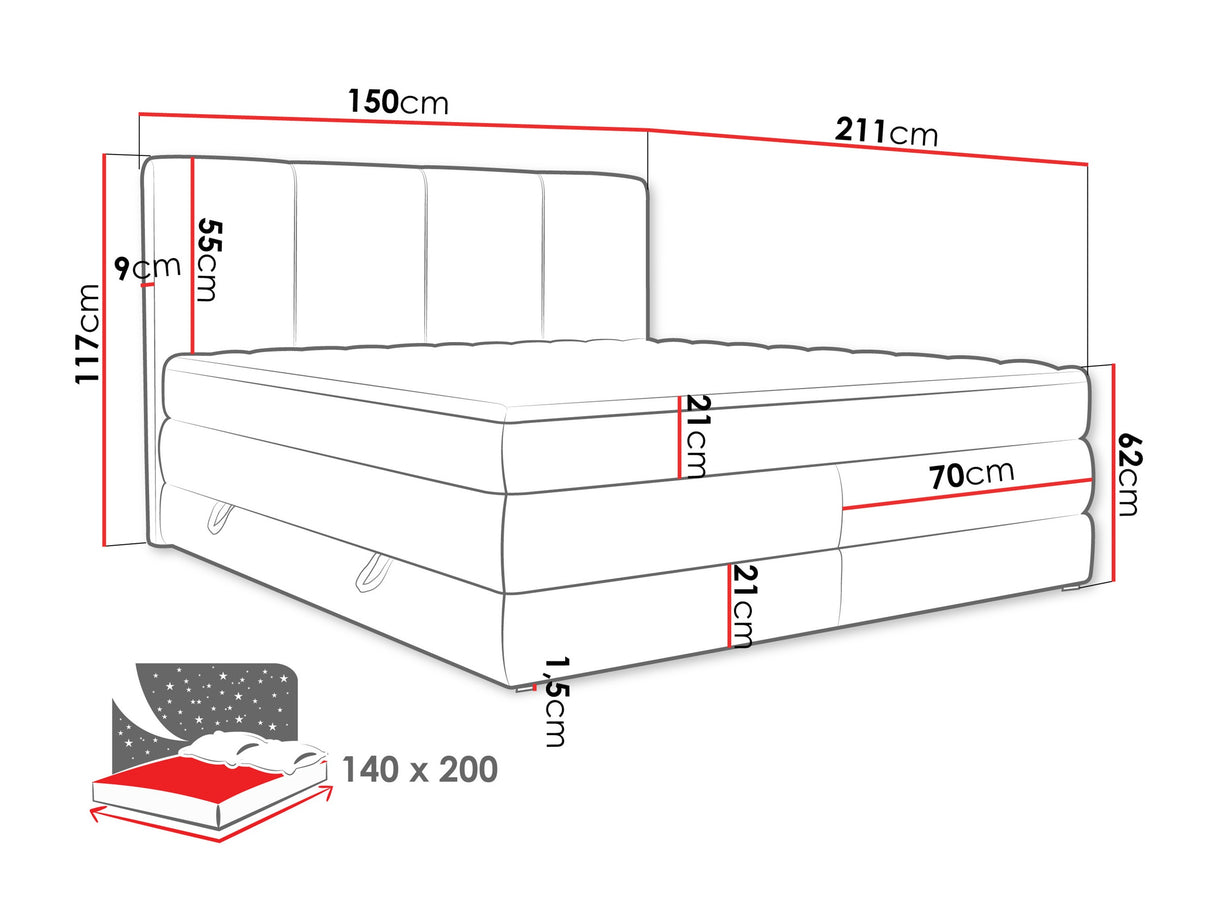 Cama continental 596997 4547802