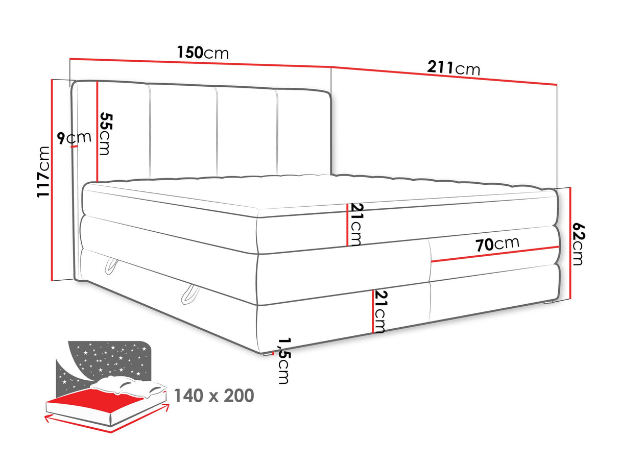 Cama continental 596997 4547806