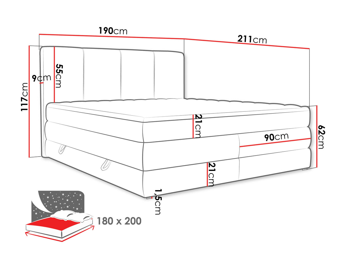 Cama continental 596997 4547839