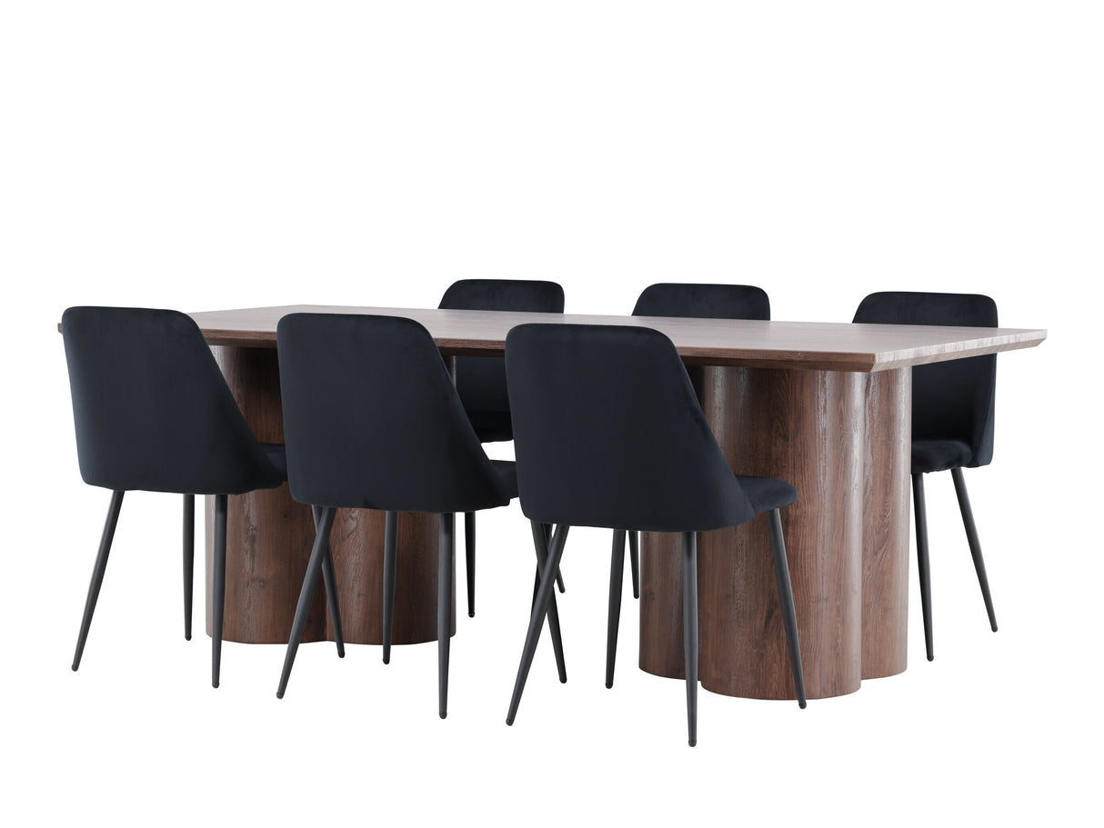 Conjunto de mesas y sillas para comedor 640262