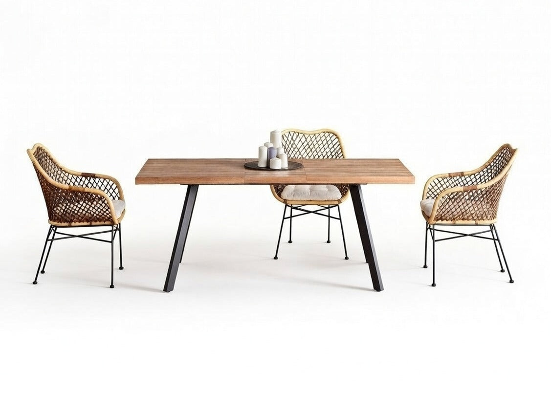Conjunto de mesas y sillas para comedor 206088 4552529