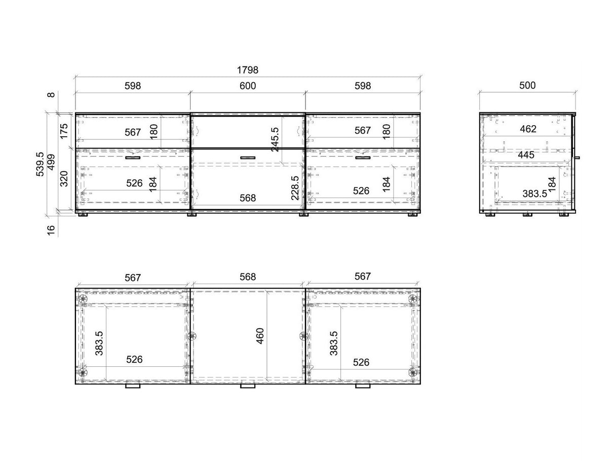Mueble TV 640352