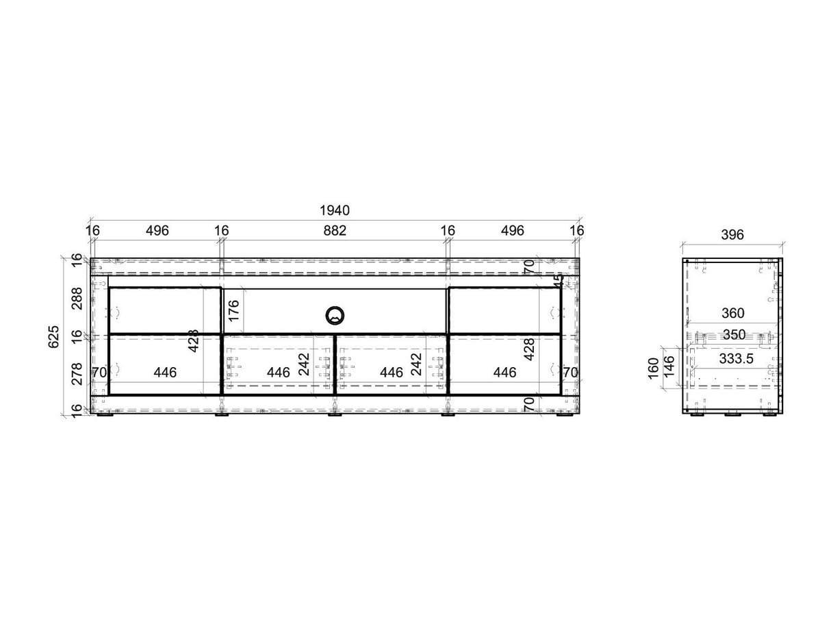 Mueble TV 641064