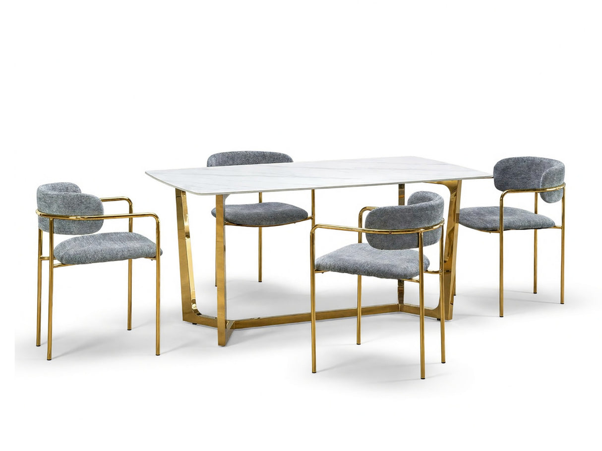 Conjunto de mesas y sillas para comedor 558846