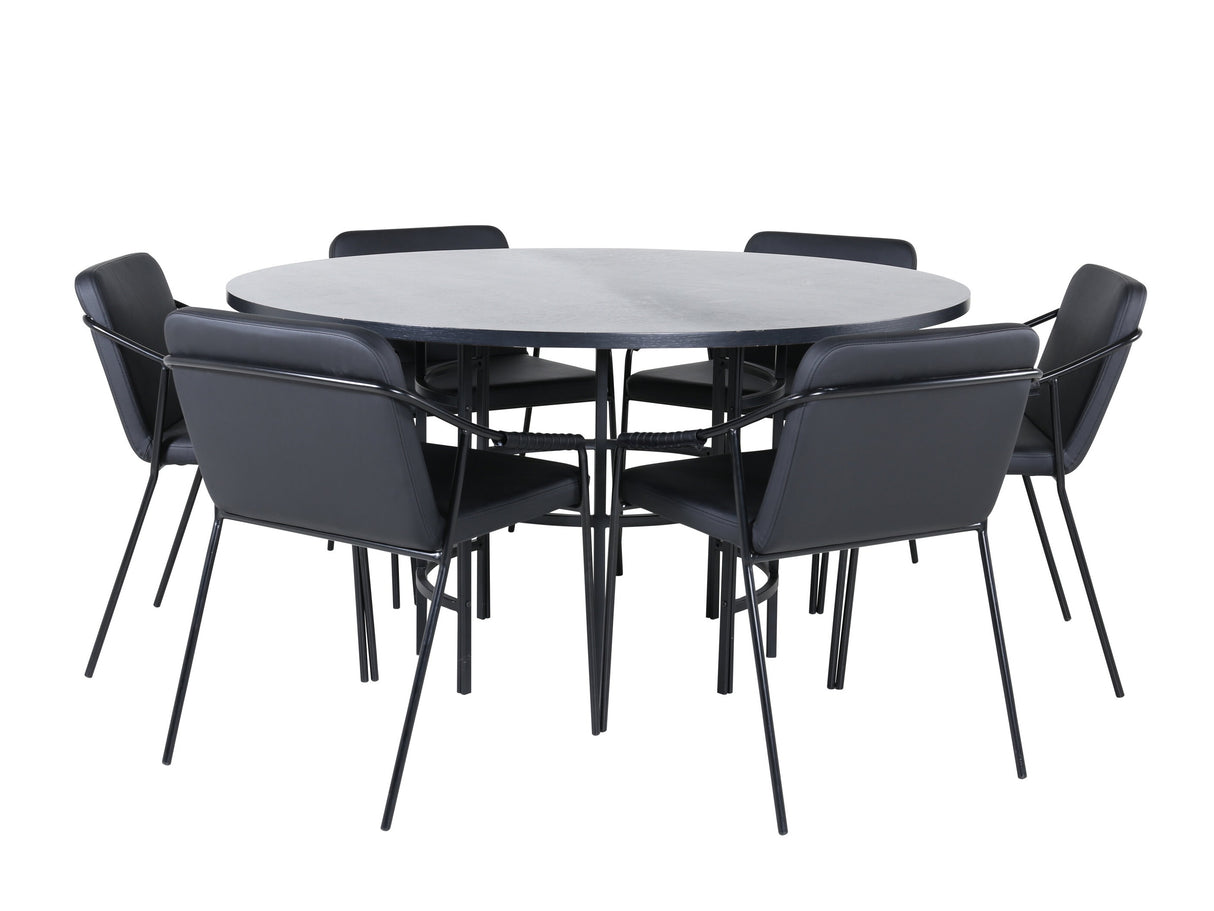 Conjunto de mesas y sillas para comedor 421459