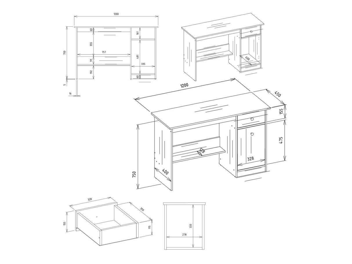 Mesa de oficina 646410