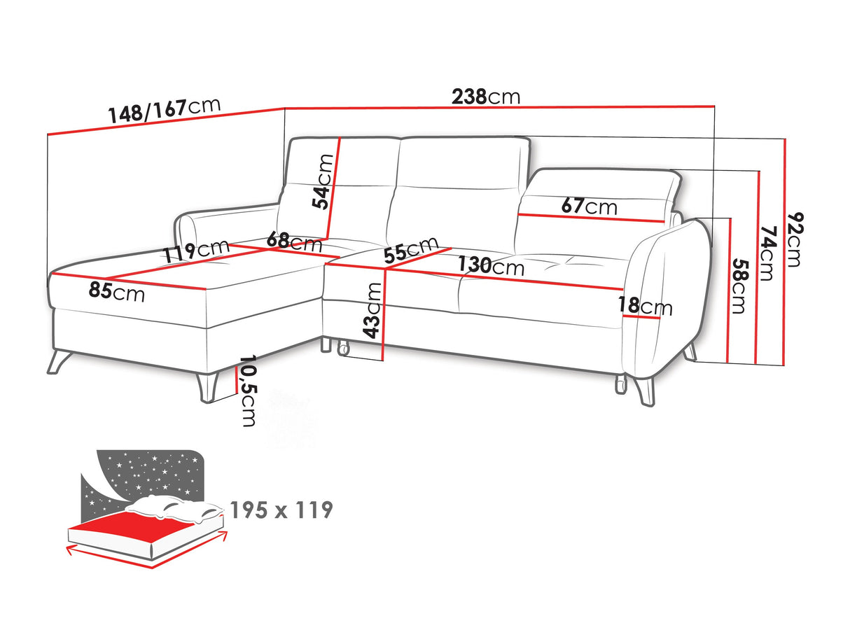 Sofá rinconero 651479