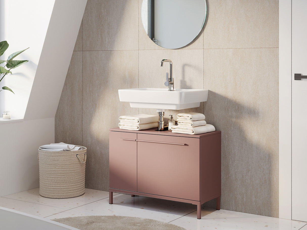 Armario de baño de pie para lavabo 658260