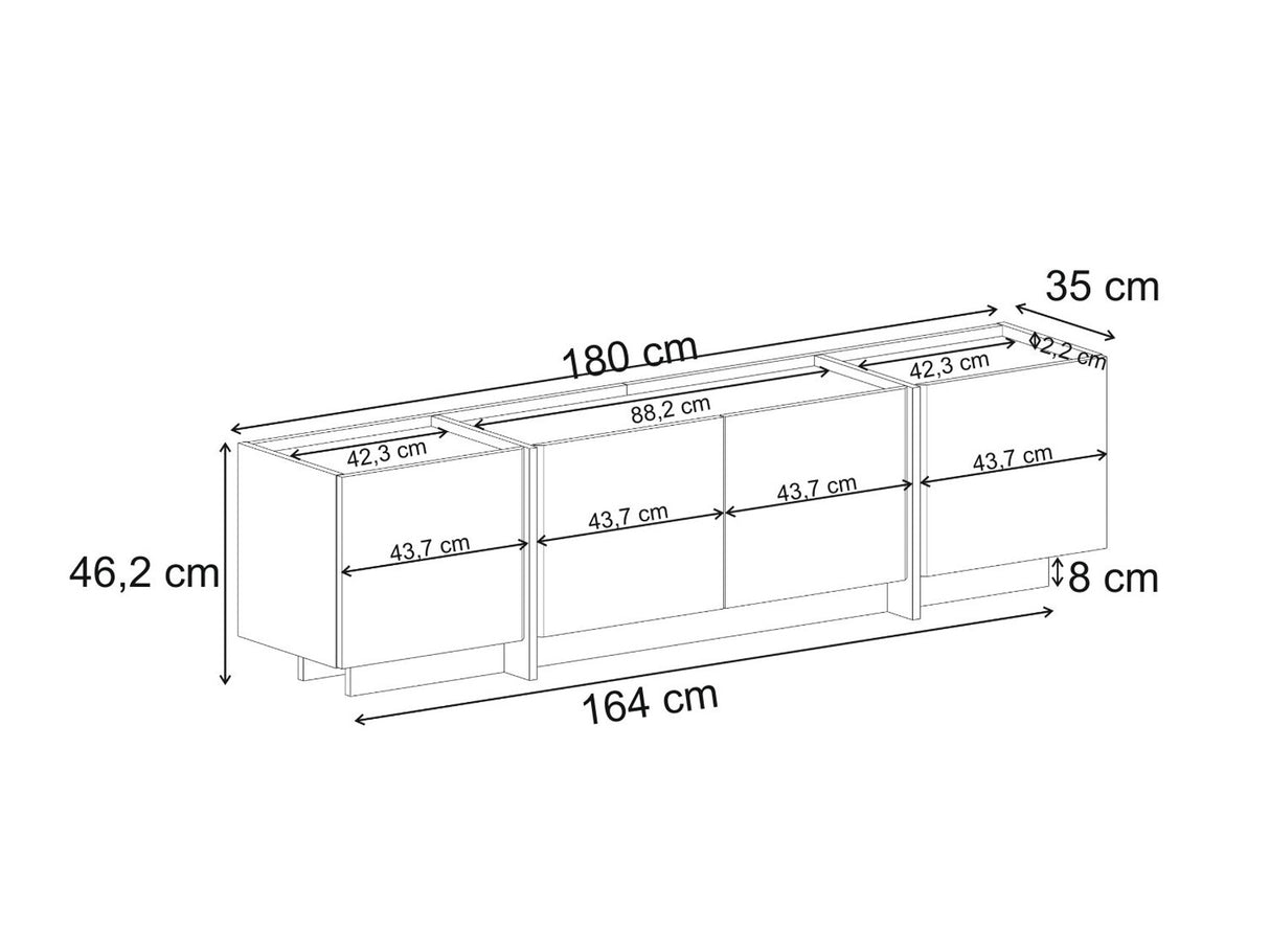 Mueble TV 659790