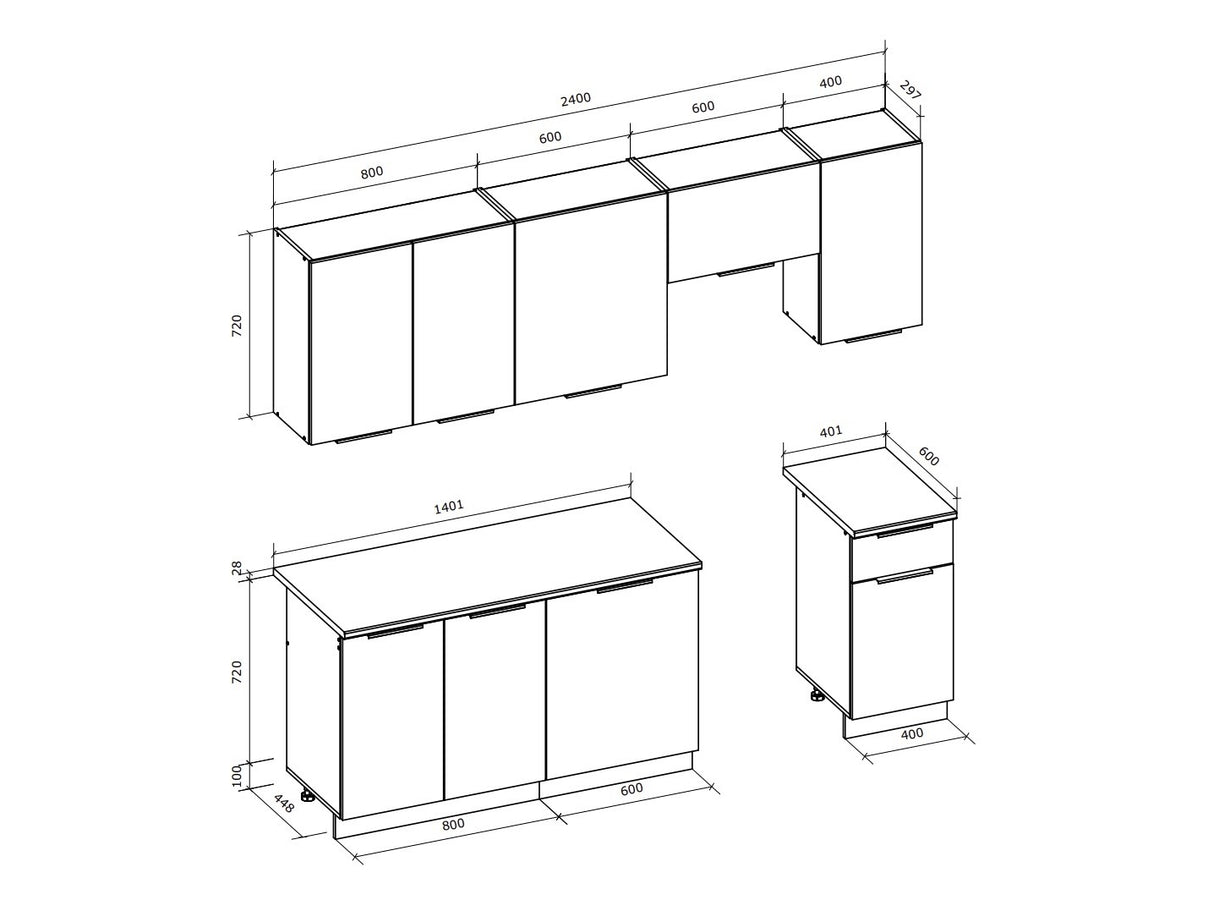Conjunto de cocina 660122