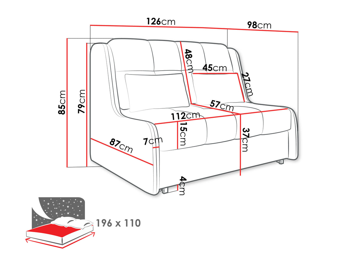 Sofá cama 662775
