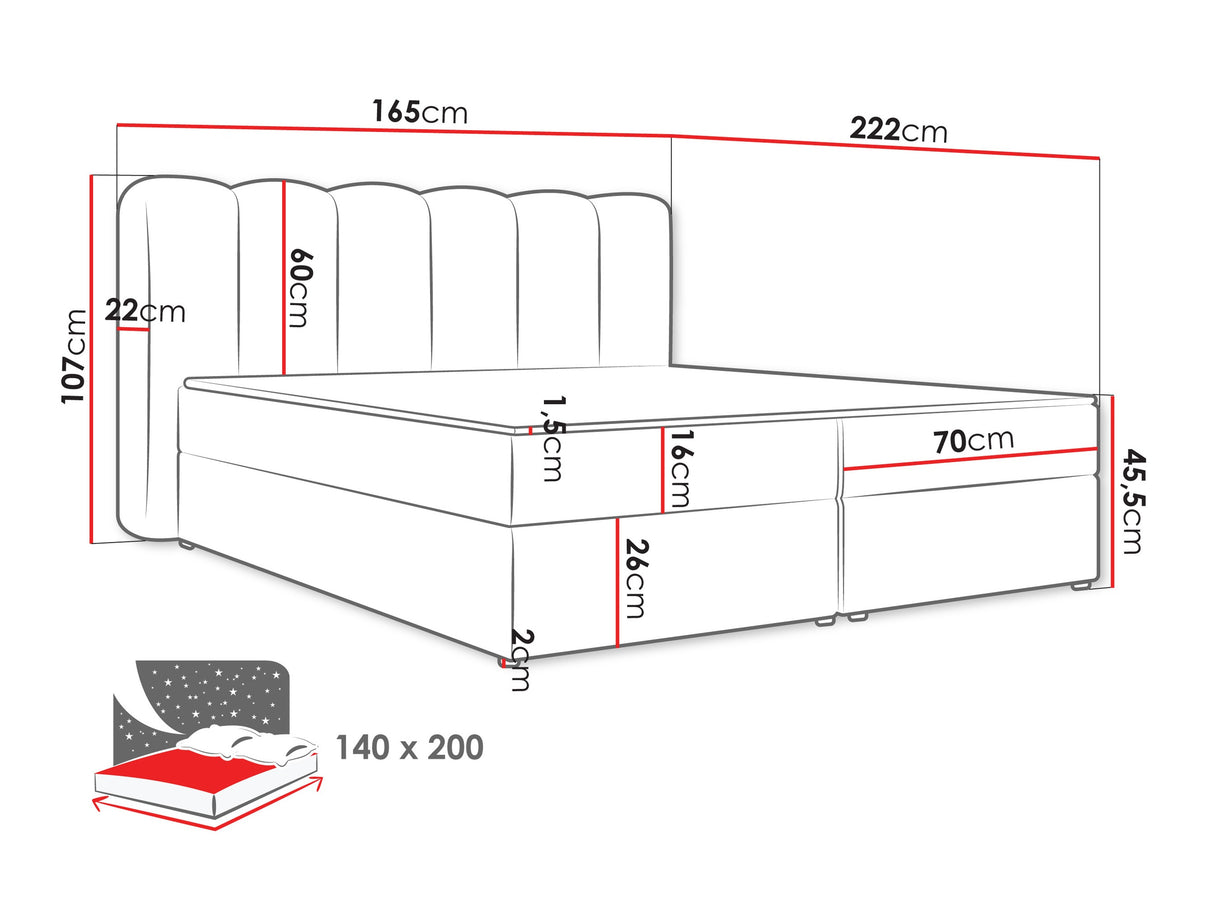 Cama continental 663858 4846012