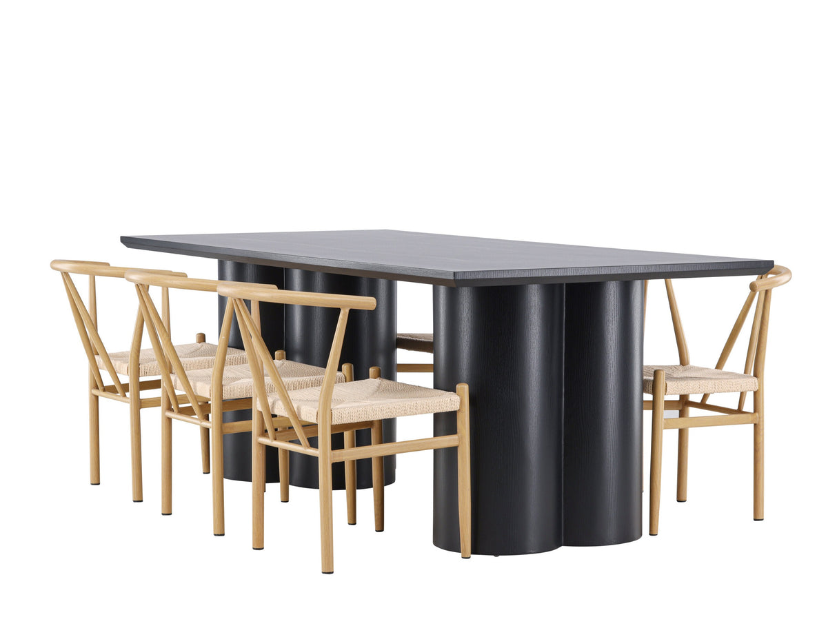 Conjunto de mesas y sillas para comedor 665502