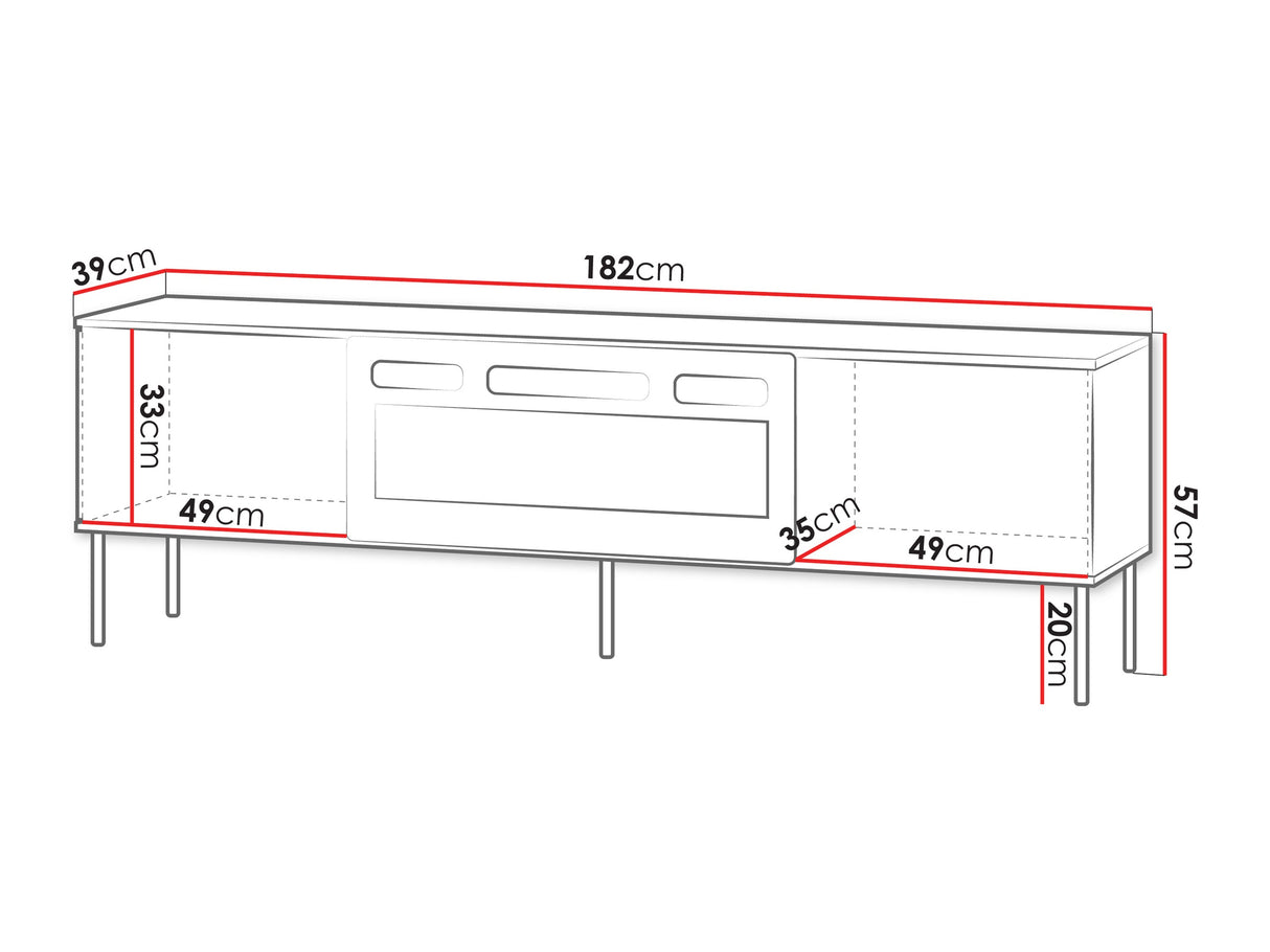 Mueble TV 665519