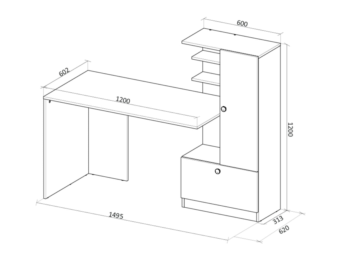 Mesa de oficina 666313