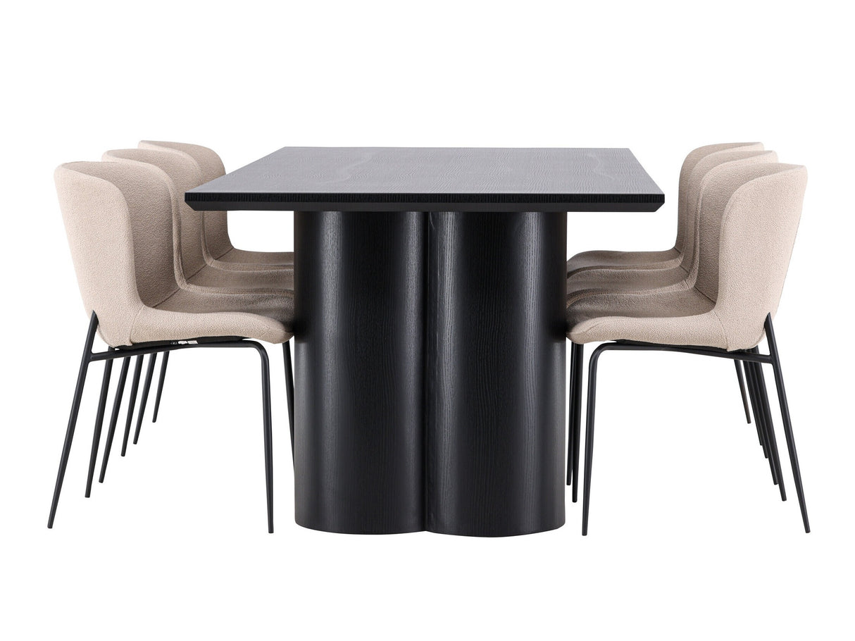 Conjunto de mesas y sillas para comedor 667703