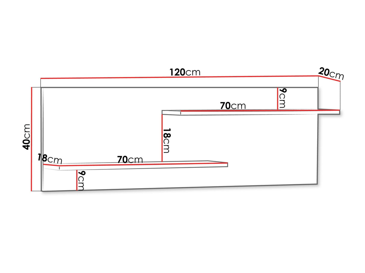 Estantería de pared 339556 4888688