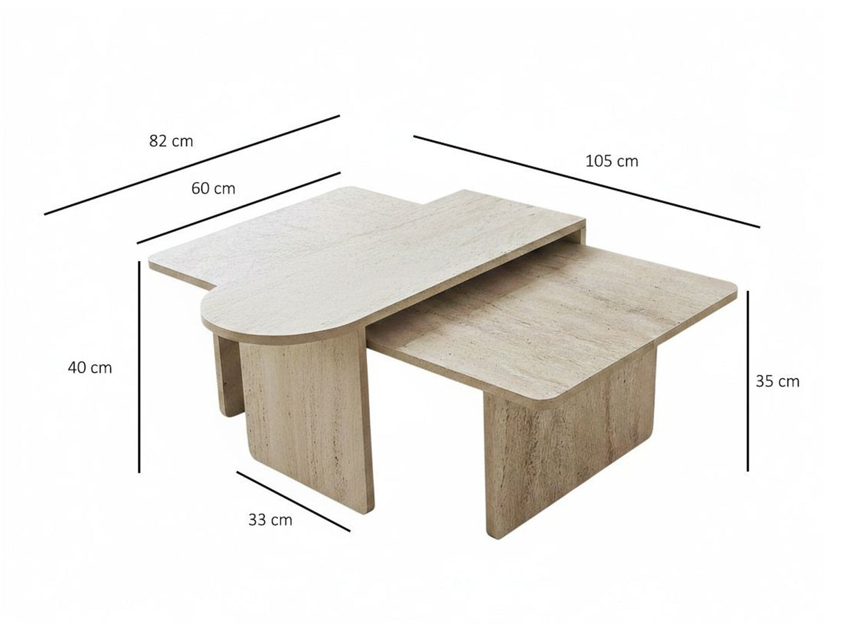 Conjunto mesa de centro 668735