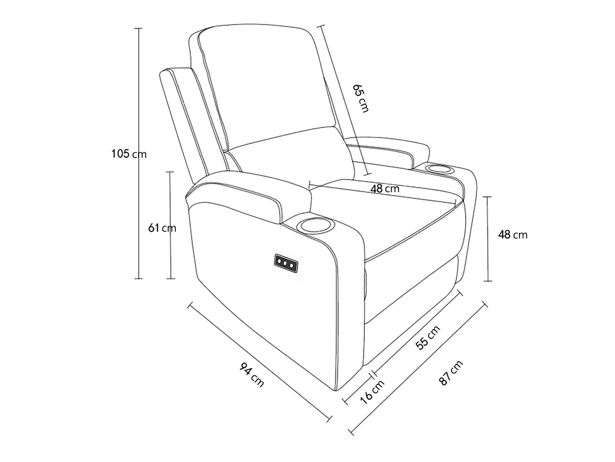 Sillón reclinable 669498