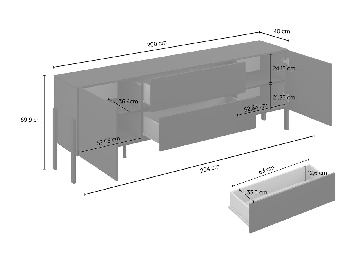 Mueble TV 539399 4966974