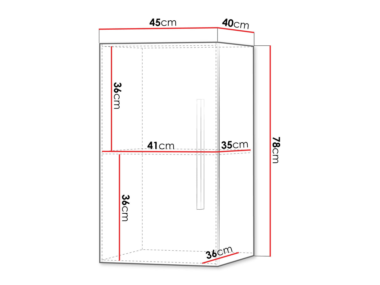 Armario de pared 676310
