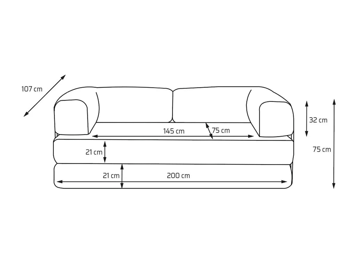 Sofá cama 680673