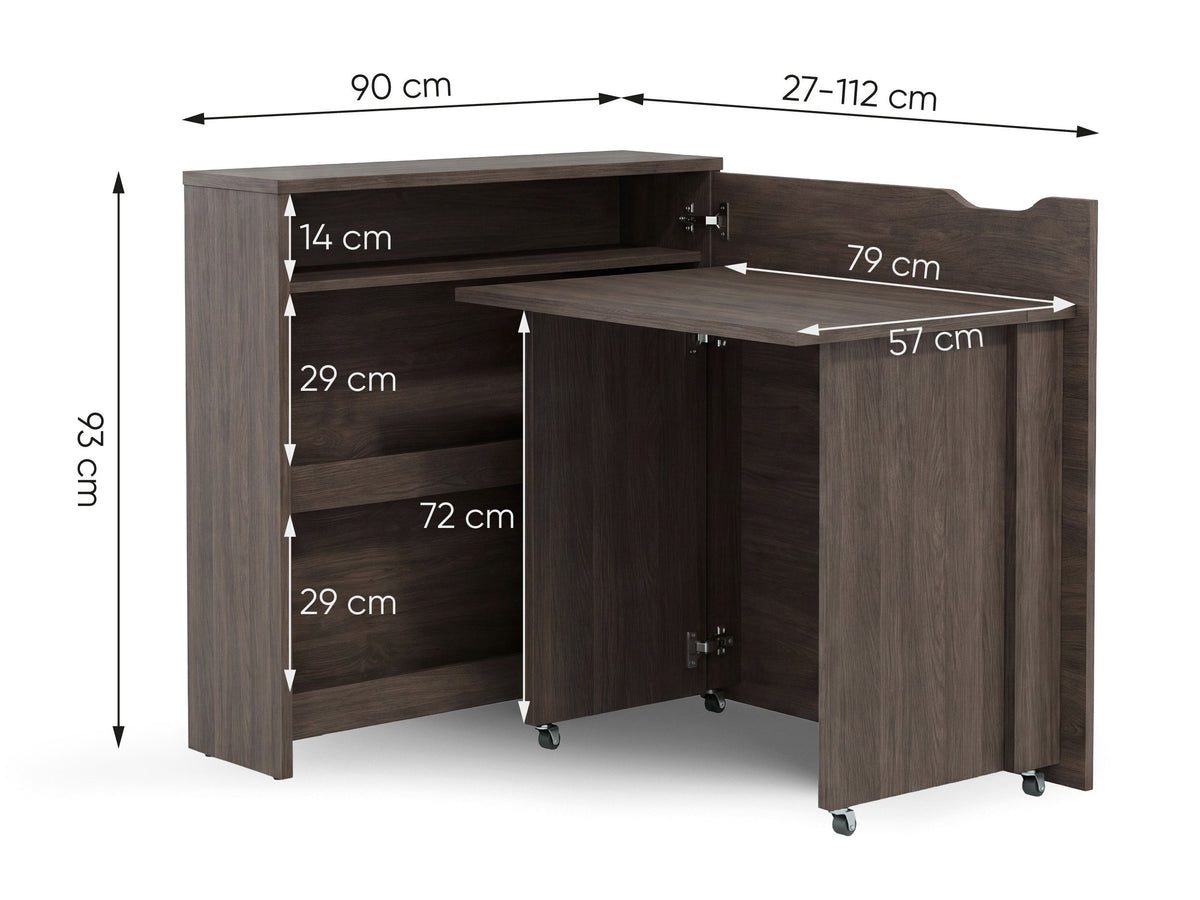 Mesa de ordenador esquinera 493582