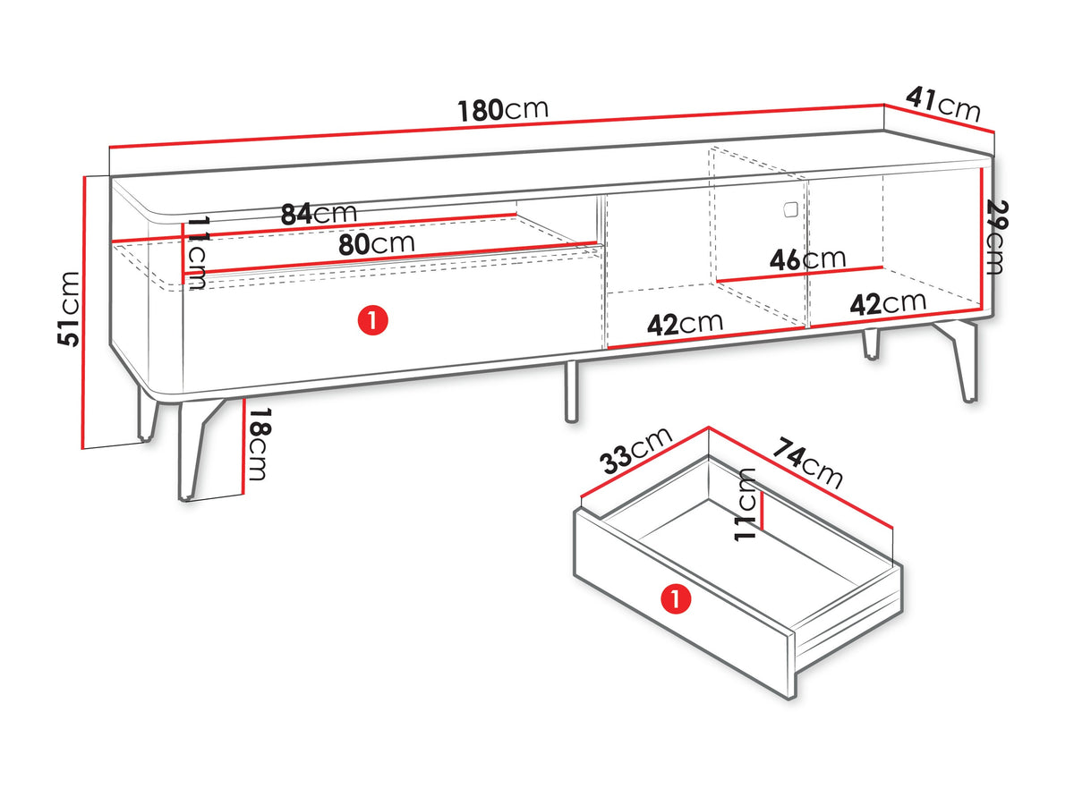 Mueble TV 685470
