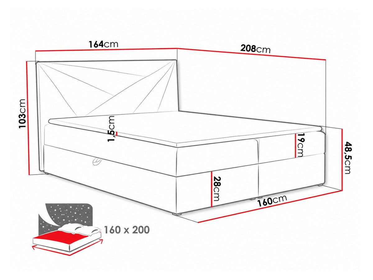 Cama continental 262916 5127553