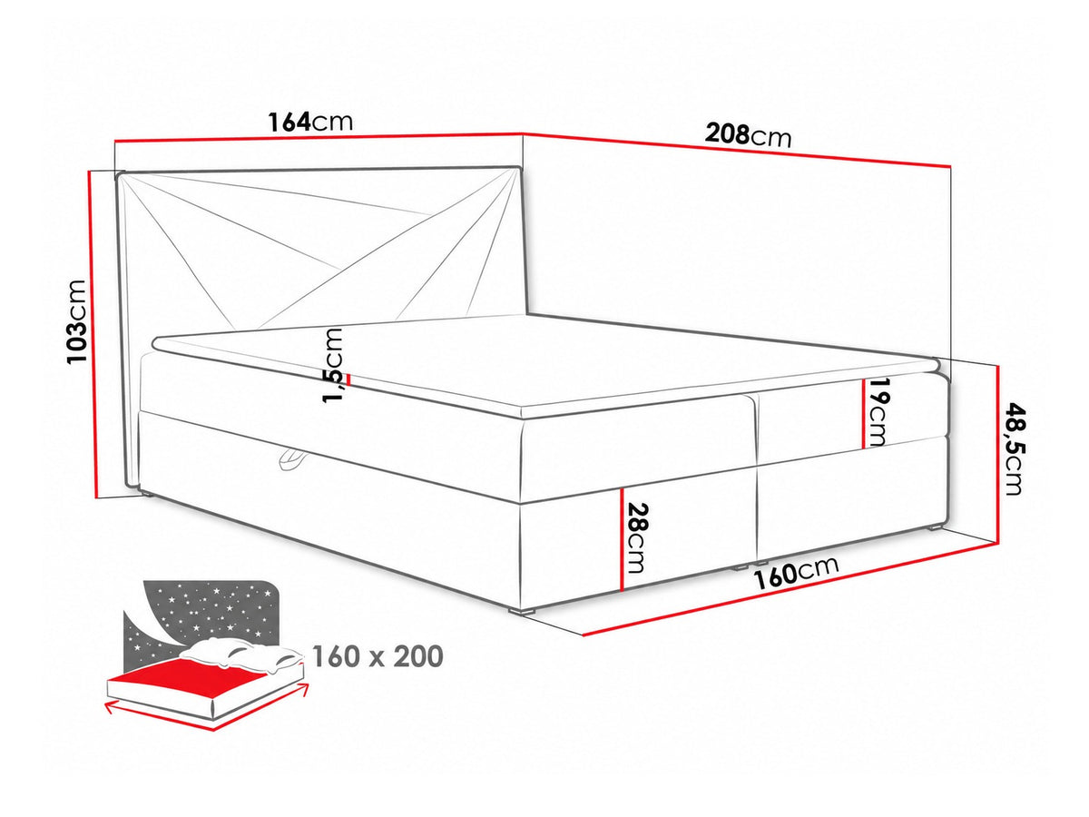Cama continental 262916 5127558