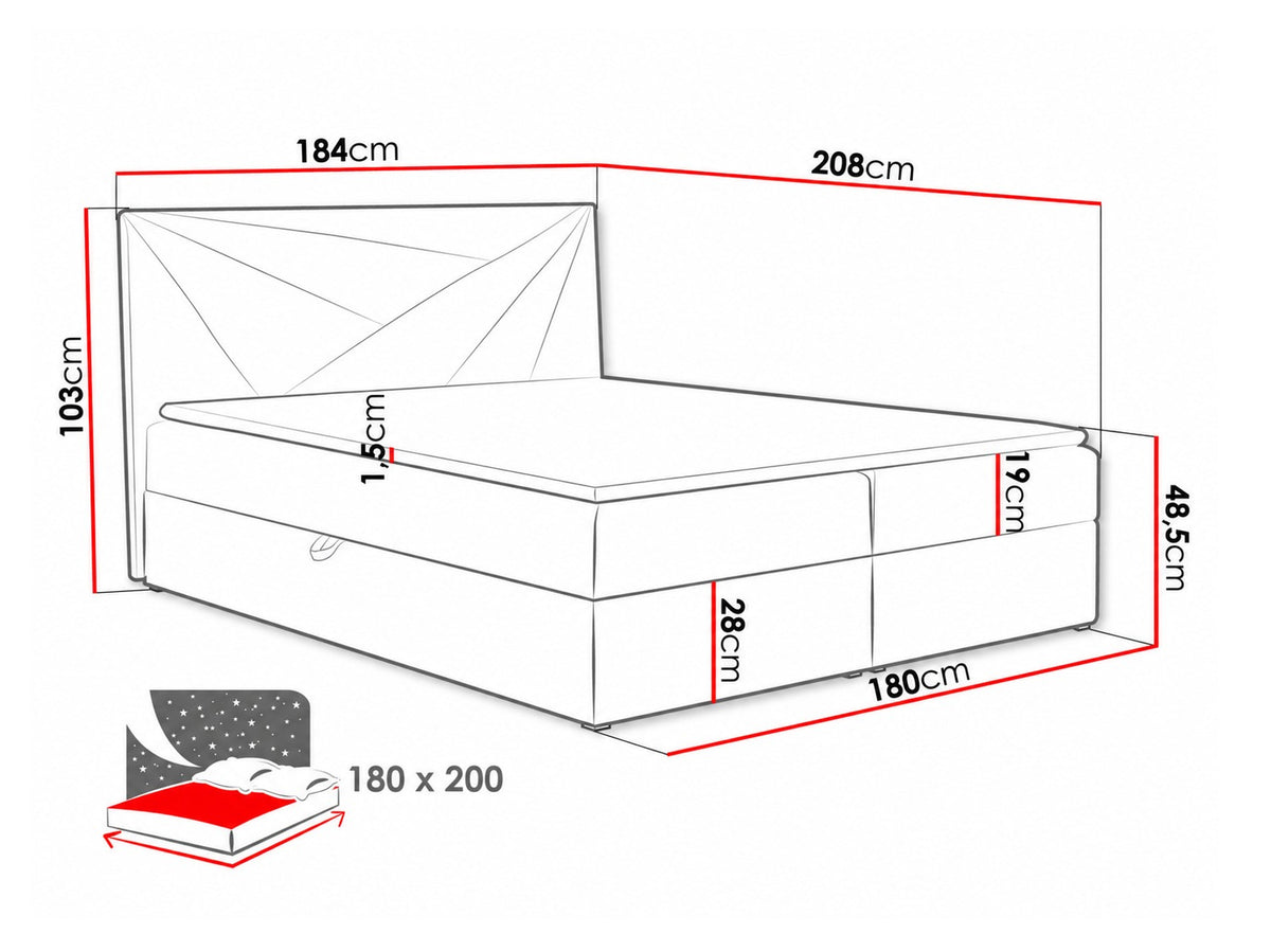 Cama continental 262916 5127564