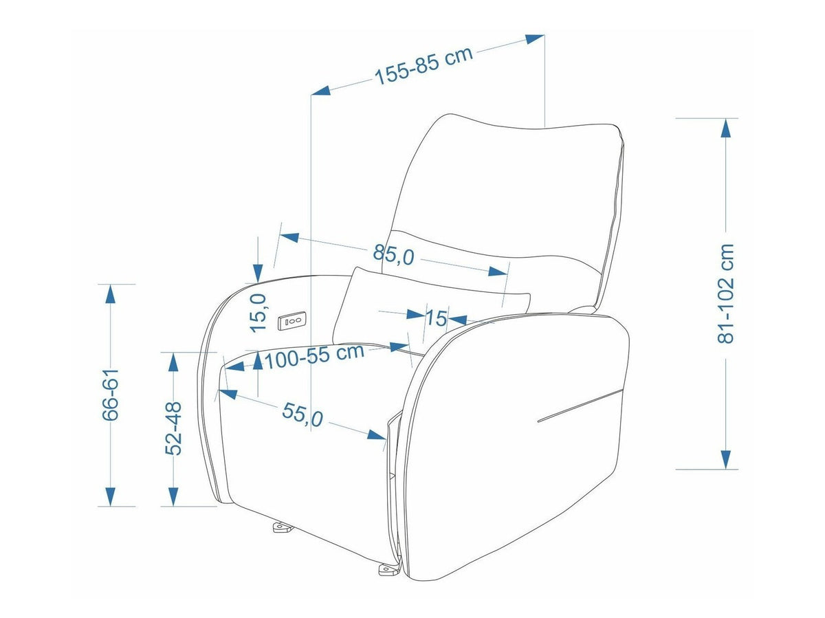 Sillón reclinable 686572