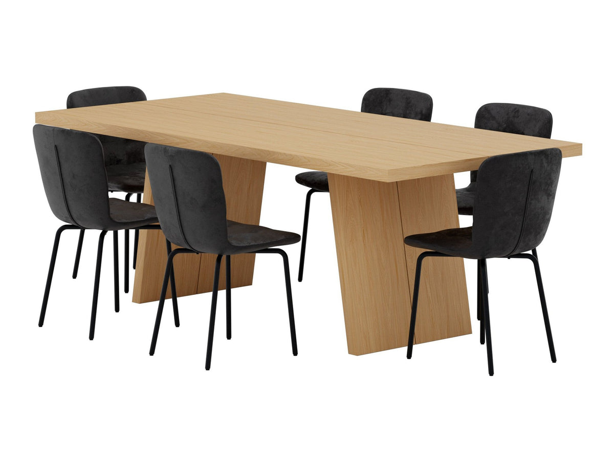 Conjunto de mesas y sillas para comedor 689426