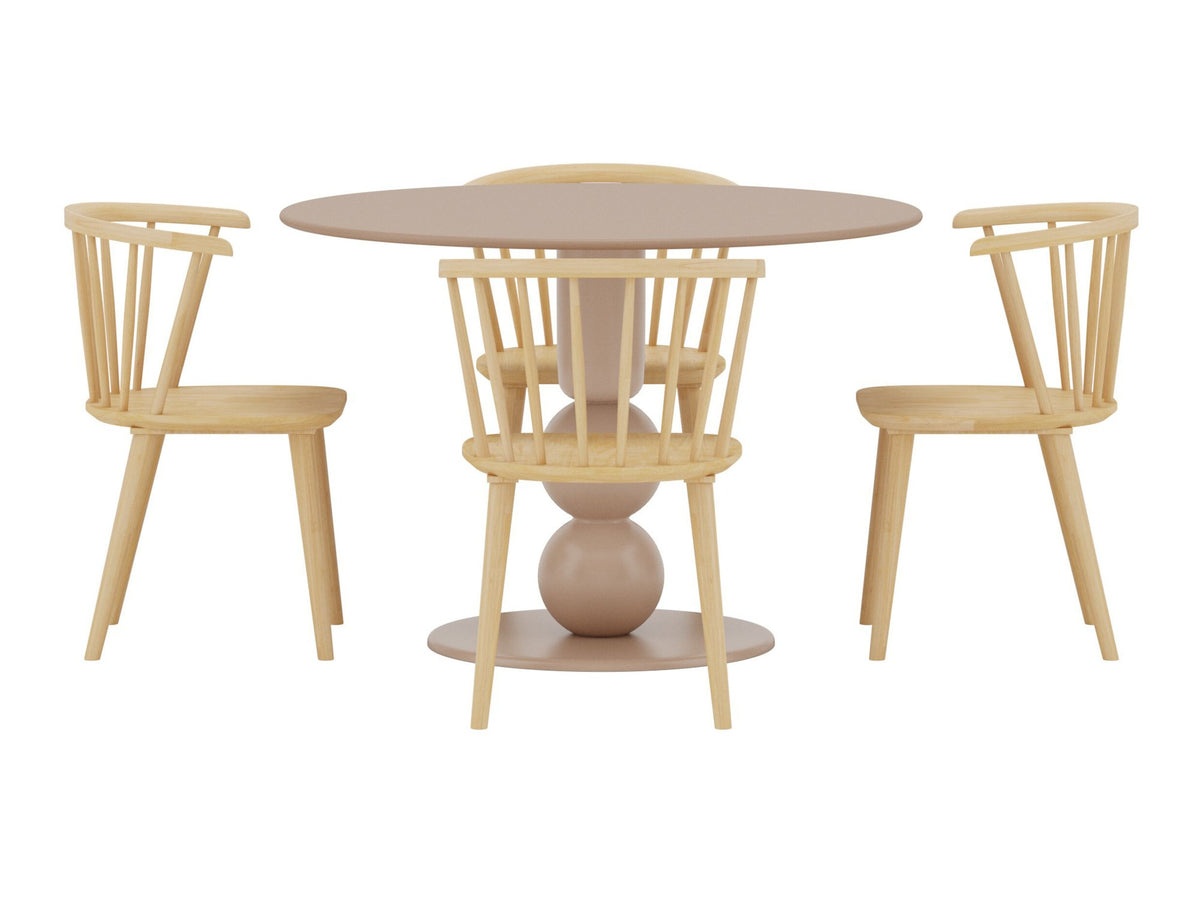 Conjunto de mesas y sillas para comedor 689515