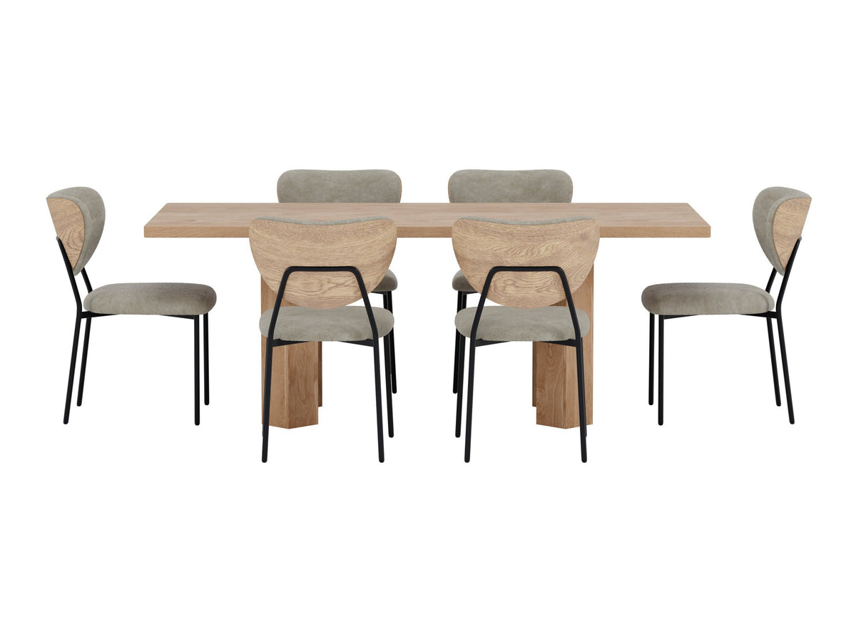 Conjunto de mesas y sillas para comedor 689620