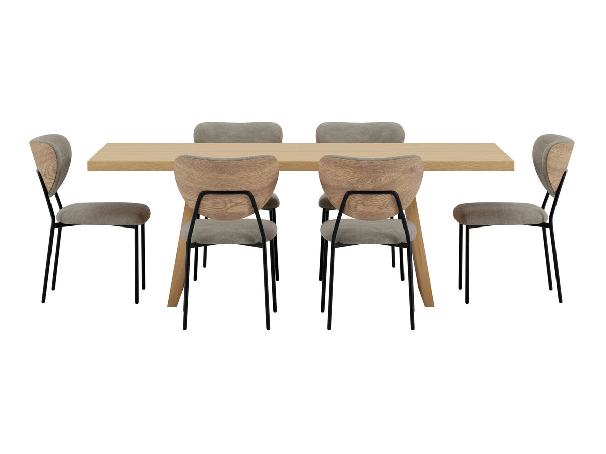 Conjunto de mesas y sillas para comedor 689619