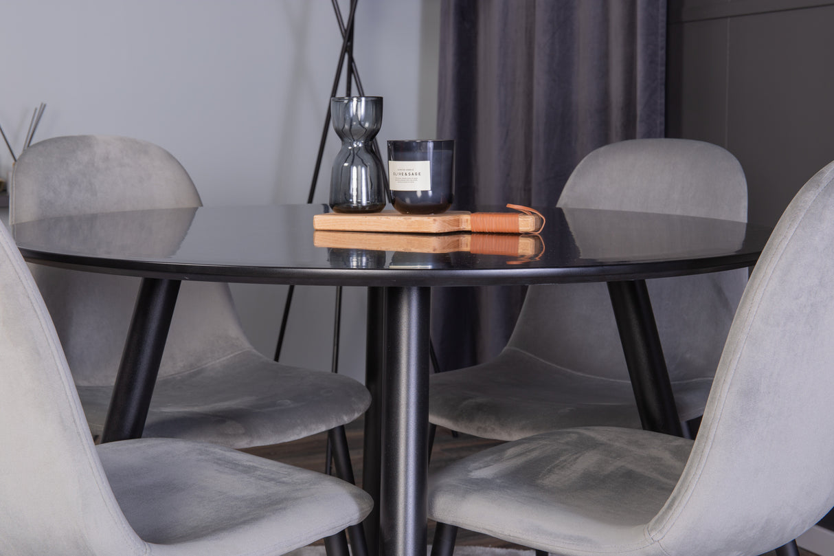 Conjunto de mesas y sillas para comedor 250440