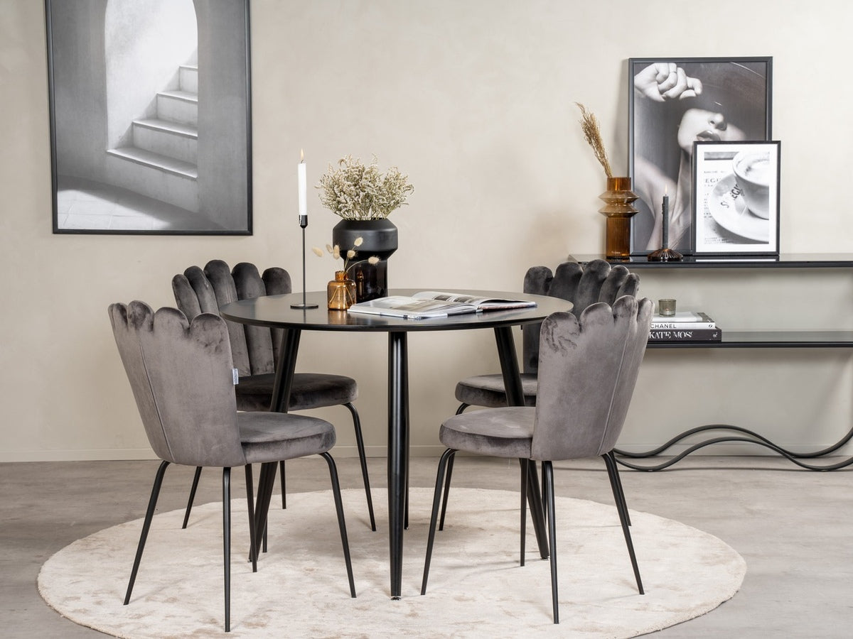 Conjunto de mesas y sillas para comedor 281532
