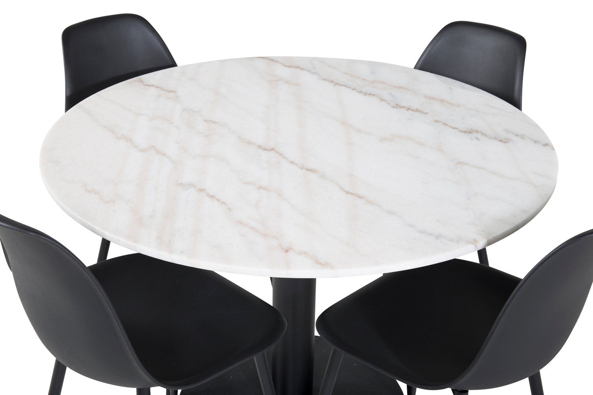 Conjunto de mesas y sillas para comedor 281964