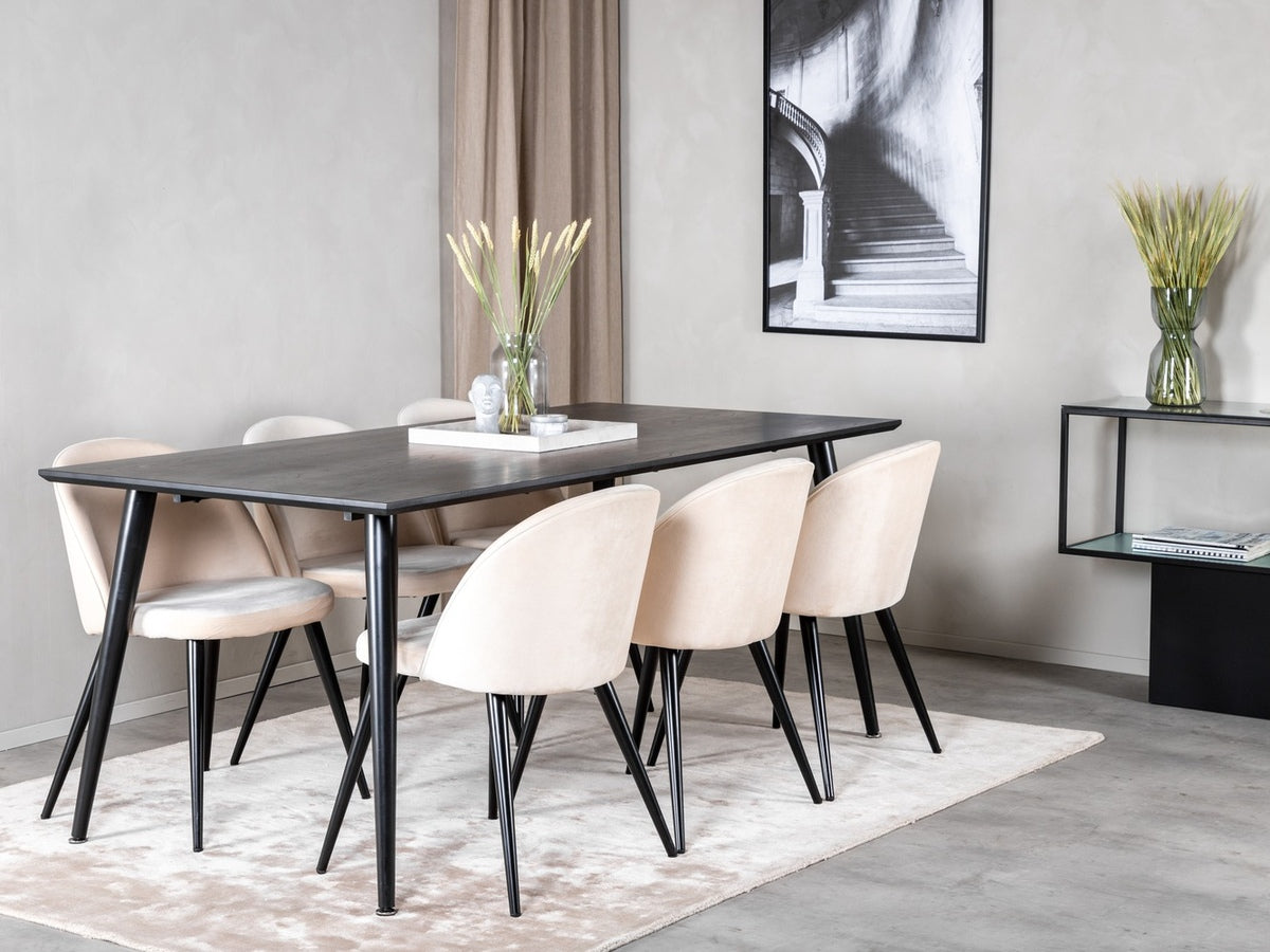 Conjunto de mesas y sillas para comedor 283734
