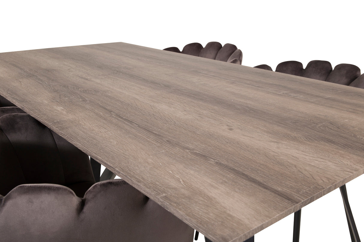 Conjunto de mesas y sillas para comedor 283824