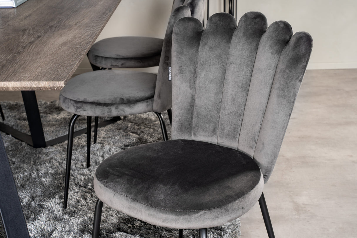 Conjunto de mesas y sillas para comedor 283826