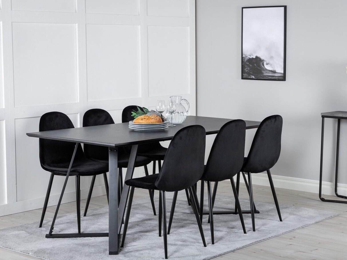 Conjunto de mesas y sillas para comedor 425457