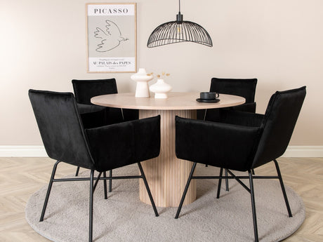 Conjunto de mesas y sillas para comedor 427575